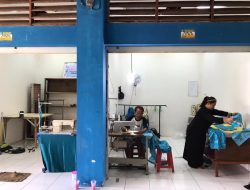 42 Penjahit Mulai Menempati Gedung A1 Pasar Sentral Timika