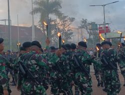 Upacara Taptu dan Pawai Obor Sambut Hari Kemerdekaan