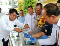 Polisi Musnahkan Sabu dari Tiga Tersangka