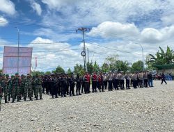 100 Personel TNI-Polri Siap Amankan Deklarasi Pilkada Damai di Mimika