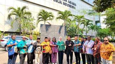 Parade Kunjungan Resmi FKUB, Kesbangpol dan Kemenag Mimika Ke Kementerian Agama RI 12 IMG 20241020 WA0047