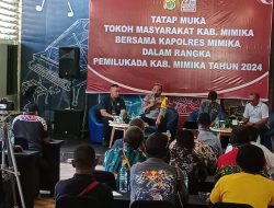 Jelang Pilkada, Kapolres Ajak Para Tokoh jaga Kamtibmas