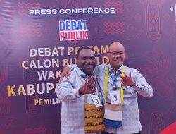 Alexsander Omaleng Tampil Tenang Dan Berhasil Memikat Audiens Dalam Debat Perdana