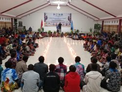 133 Peserta Dikukuhkan Menjadi Anggota Sah GMKI Cabang Wamena