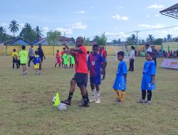 Parade Kejurda Sepakbola Usia Dini, Pemkab Mimika Datangkan Dua Legenda Nasional