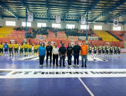 16 Team SMA di Mimika Ikuti Turnamen wondr Futsal Series Freeport Indonesia 2025