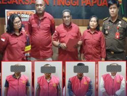 Kejati Papua Tahan Empat Tersangka Dugaan Korupsi Venue Aerosport di Mimika