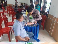 Ratusan Personel Polri di Timika Jalani Pemeriksaan Kesehatan Berkala