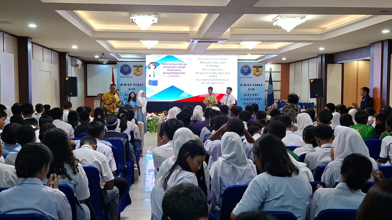 Hasil Tes Urine Ratusan Pelajar Negatif, Kepala BNNK Mimika Imbau Disdik dan Sekolah Pro Aktif Cegah Narkoba 1 IMG 20251217 WA0004